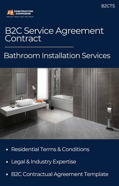 Bathroom Installation Service Agreement Contract Template