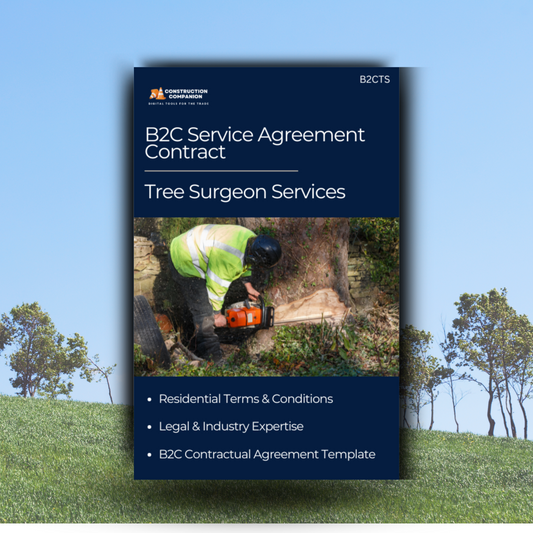 Service Agreement contract : A Template for Tree Surgeon services