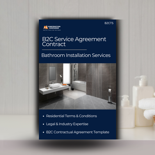 Bathroom Installation Service Agreement Contract