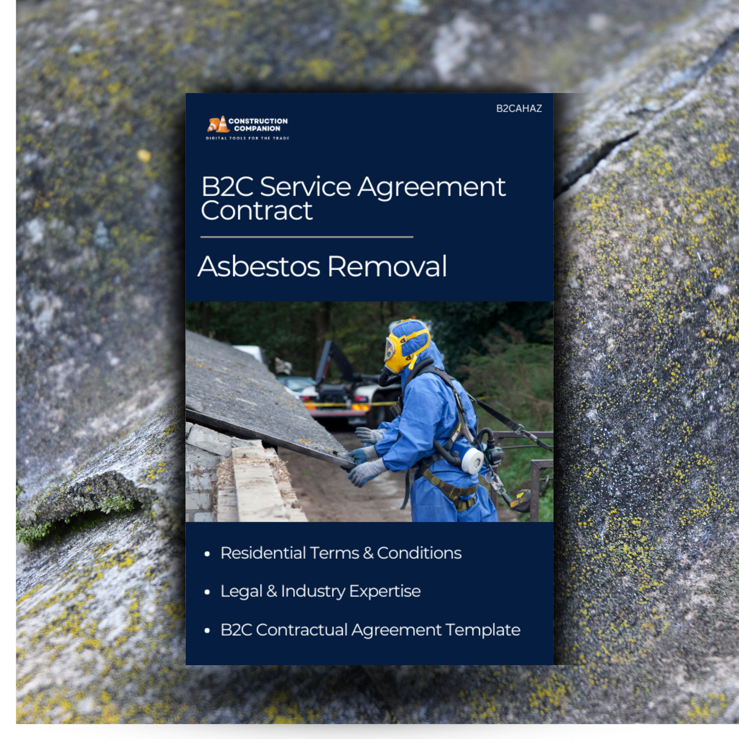 Service Agreement Contract Template  :  Asbestos Removal Services