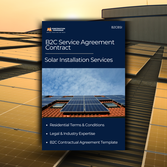 Solar Panel Installation Contract Template