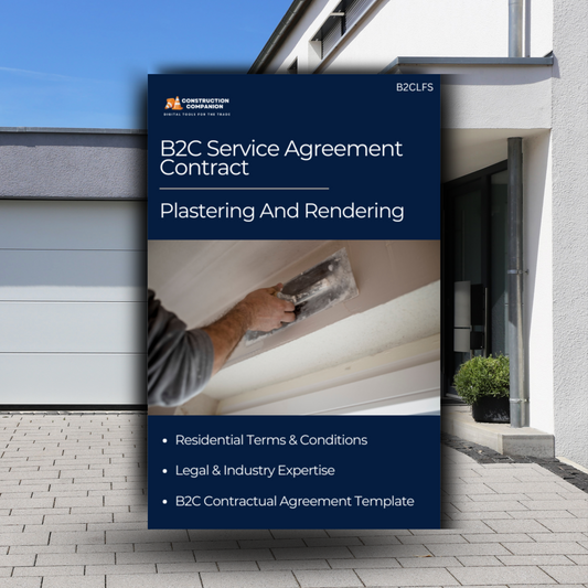 Service Agreement contract : Plastering And Rendering