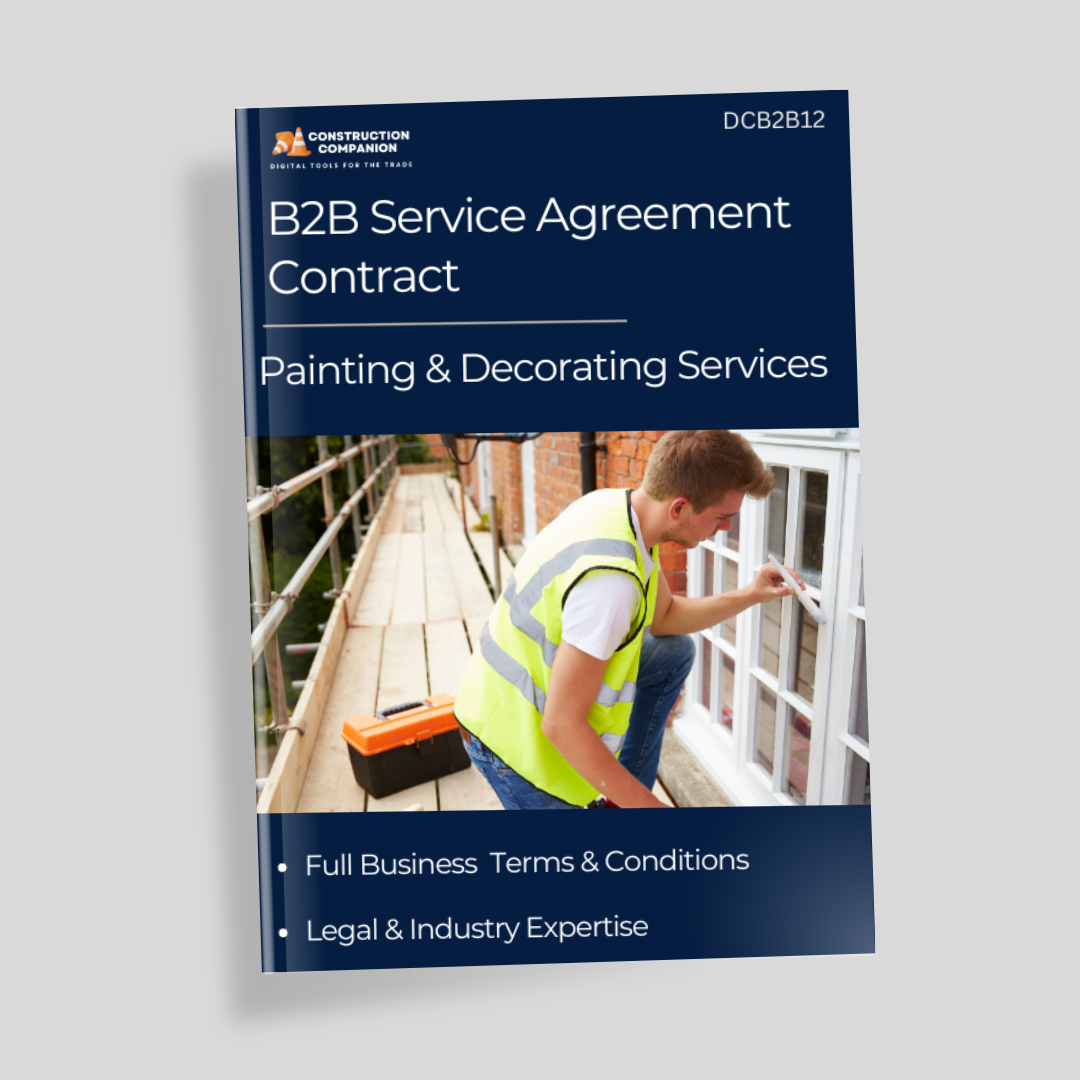 Created by Decorators for Decorators: Complete Service Agreement Template Package with Trade Terms and Conditions